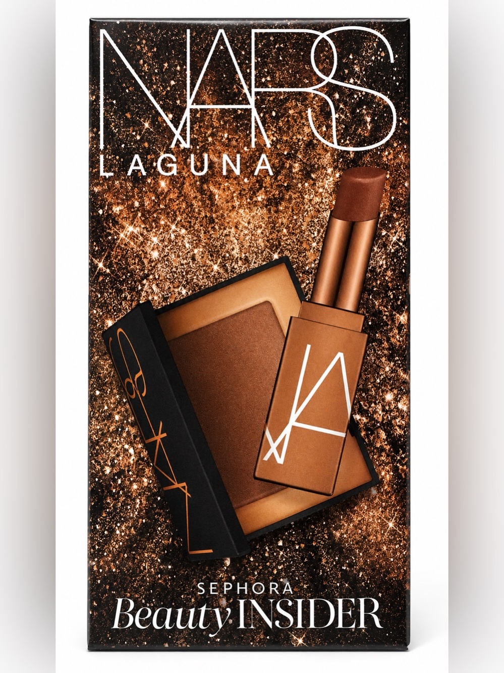 NARS Laguna Bronzer Duo — Warm Bronze & Shimmer Stick New in Box